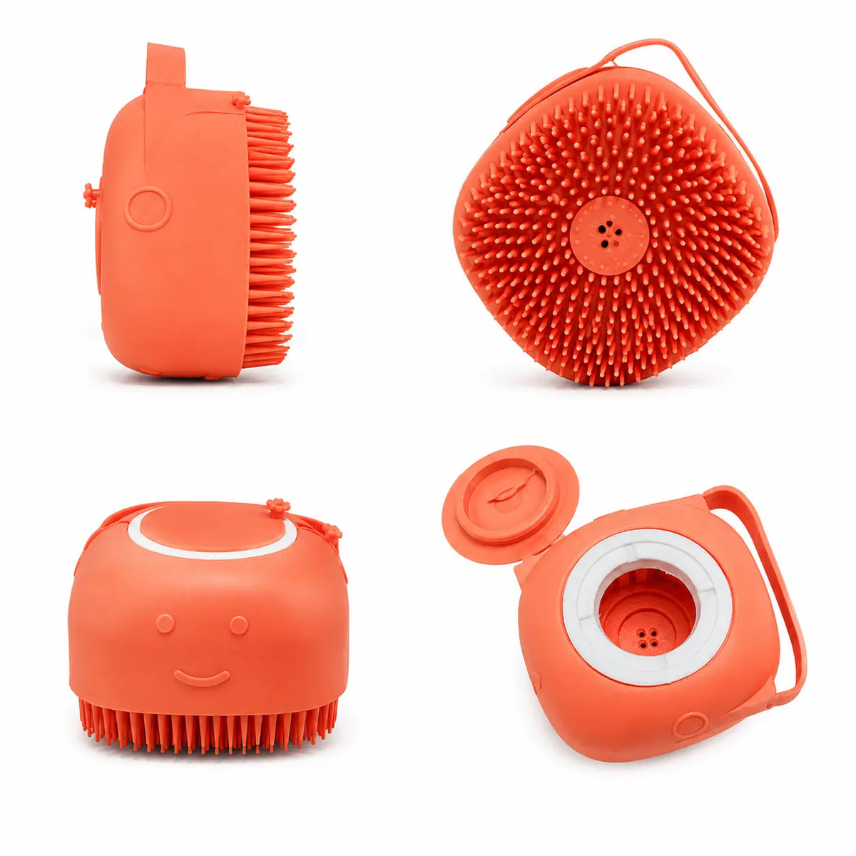 Silicone Bath & Massage Brush for Cats & Dogs